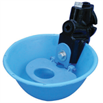 HD Cast Iron Bracket w/Blue Poly bowl, Nose Pan actuated