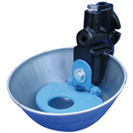 HD Cast Iron Bracket w/Galv Steel bowl, Nose Pan actuated