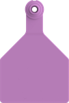 Herdsman Large Blank Tags. 25/pkg Purple