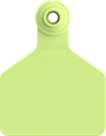 Herdsman Medium Blank Tags. 25/pkg Chartreuse