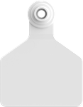 Herdsman Medium Blank Tags. 25/pkg White