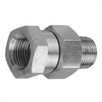 High Pressure 3/8^ Female X 3/8^ Male Swivel SS