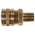 High Pressure 3/8^ Male Quick Coupling. Brass