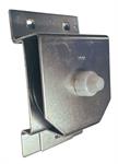 Horizontal SS Bracket w/Cast Iron 3-1/2^ Pulley w/Greaseable Bearing