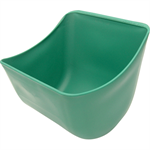 Large Capacity Green Poly Feeder BULK, No Holes