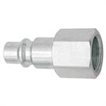 Male Quick Coupler End Female Thread Zinc - 1/4^