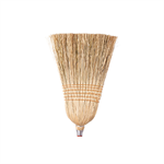 Medium Duty Corn broom. 5 Green strings. 12/Case