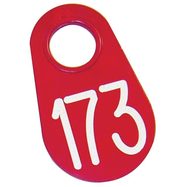 Neck Tag Engraved in White on Blue / Black/ Red/ Green 3
