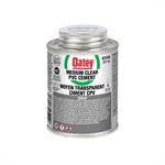 PVC MED CLEAR CEMENT 237ML  24/ case