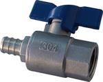 Pex Ball Valve 1/2^ pex x 1/2^ FPT, 304SS