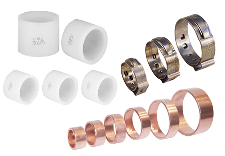 Pex Crimp Rings and Collars