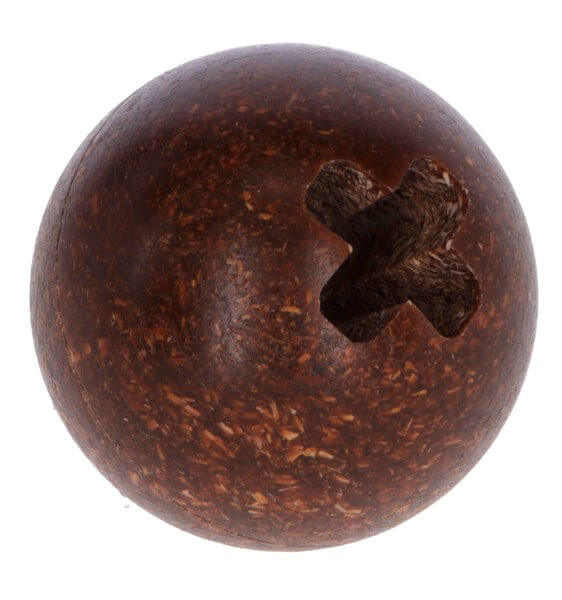 Pig Biting Ball - All Natural Material, Brown