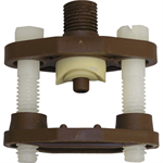 Pipe Saddle only, with 1/4^ Male Thread