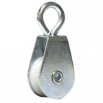 Plastic Pulley Zinc Support  7/8^