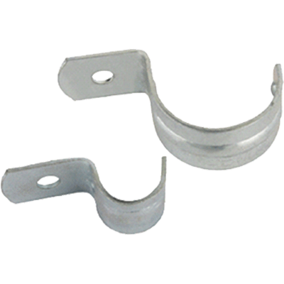 Plated One Hole Clips