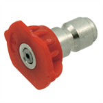 Red High Pressure 0° 4.0 Nozzle for Blasting