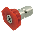 Red High Pressure 0deg 4.0 Nozzle for Blasting