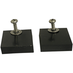 Rubber Hinge per Pair 3/8^ X 1-3/4^ X 2^ (350 SERIES)