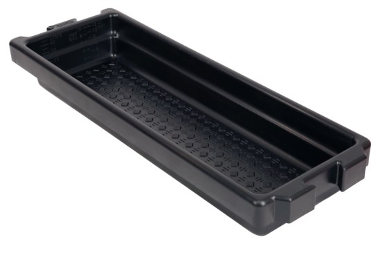Sheep Foot Bath 48'L x 16'W x 7'H with Interlocking Ends and Sides, Black
