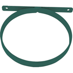 Single Calf Pail Holder Green - Flat Bar Style