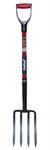 Spading Fork 41in x 4-Tine 7.28x11.1in Head Fibreglass D-Handle