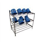 Stainless Steel Pail Drying Rack 3-Levels (w/fasteners)