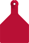 Stockman Large Blank Tags. 25/pkg Red