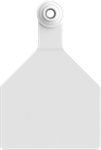 Stockman Large Blank Tags. 25/pkg White
