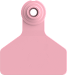 Stockman Small Blank Tags. 25/pkg Pink