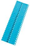 Twintag 001-050, Blue 50 per Pack