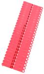 Twintag 051-100, Red 50 per Pack