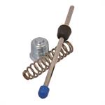 Valve Repair Kit for #25 Bowls. Stem, Tip, Spring, and Steel Plug
