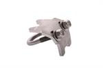 Water Pipe Clamp - Stainless Steel with u-bolt, washers and lock nuts