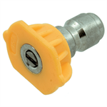 Yellow High Pressure 15deg 4.0 Nozzle for Cleaning Hard Surfaces