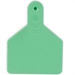 Z1 No-Snag Calf Tag, Green Blank, 25/pk