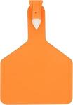 Z1 No-Snag Cow Tag, Orange, Blank, 25/pk