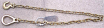 5/16^ x 5' G70 Safety Chain / Safety Slip Hook & Clevis Link