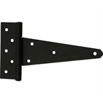 8^ Black Heavy Duty Tee Hinge - sold per hinge. 2 hinges/pack.