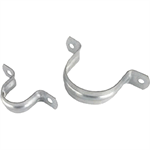 2 Hole Stainless Steel Pipe Clip 1-1/2^ 100/Bag Sold individually