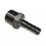 Stainless Steel Adapter 3/4^ MPT X 1/2^ Braided Hose