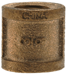 1-1/4^ Bronze Coupling