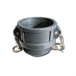 1-1/4^ Poly MPT x Female Camlock Coupler B