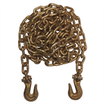 3/8^ x 16' G70 Chain / 2 Grab Hooks