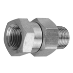 High Pressure 3/8^ Female X 3/8^ Male Swivel SS