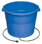 API Heated Bucket. 16 Gal. 260w, 6' cord, 4/case