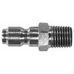 High Pressure 1/2^ Male Nipple. Stainless Steel