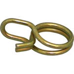 Zinc Plated Steel Clamp for 1/4^ Braided Hose