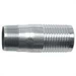 1^ MPT x 1-1/4^ Barb Galvanized Adapter for Braided Hose