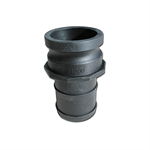 1-1/2^ Poly Hose Barb X  Male Camlock Adapter E