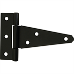 4^ Black Heavy Duty Tee Hinge - sold per hinge. 2 hinges/pack.